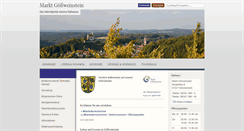 Desktop Screenshot of goessweinstein.de